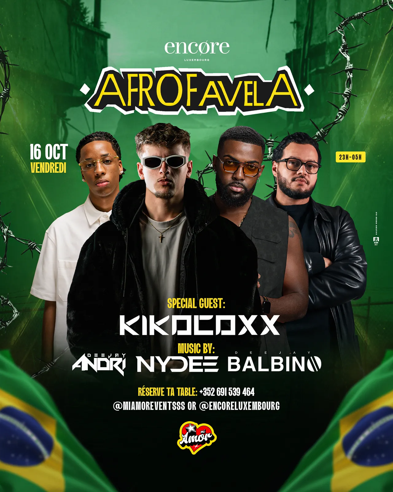 Affiche AFROFAVELA